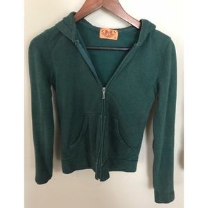 Juicy couture zipper hoodie